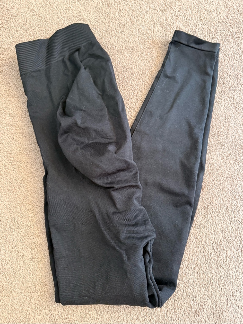 NWOT BLANQI Maternity/Postpartum Leggings Set in Brown and Black - Picture 4 of 9